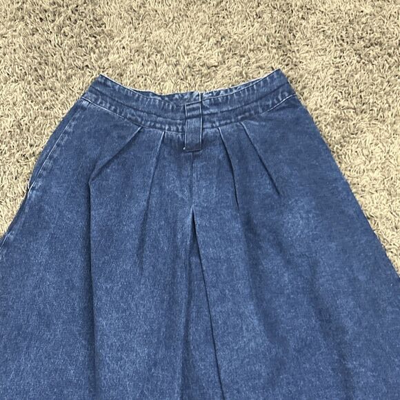 Private Collection House Of Lloyd Jean Skirt Womens 13/14 Denim Button Pockets - Picture 8 of 8